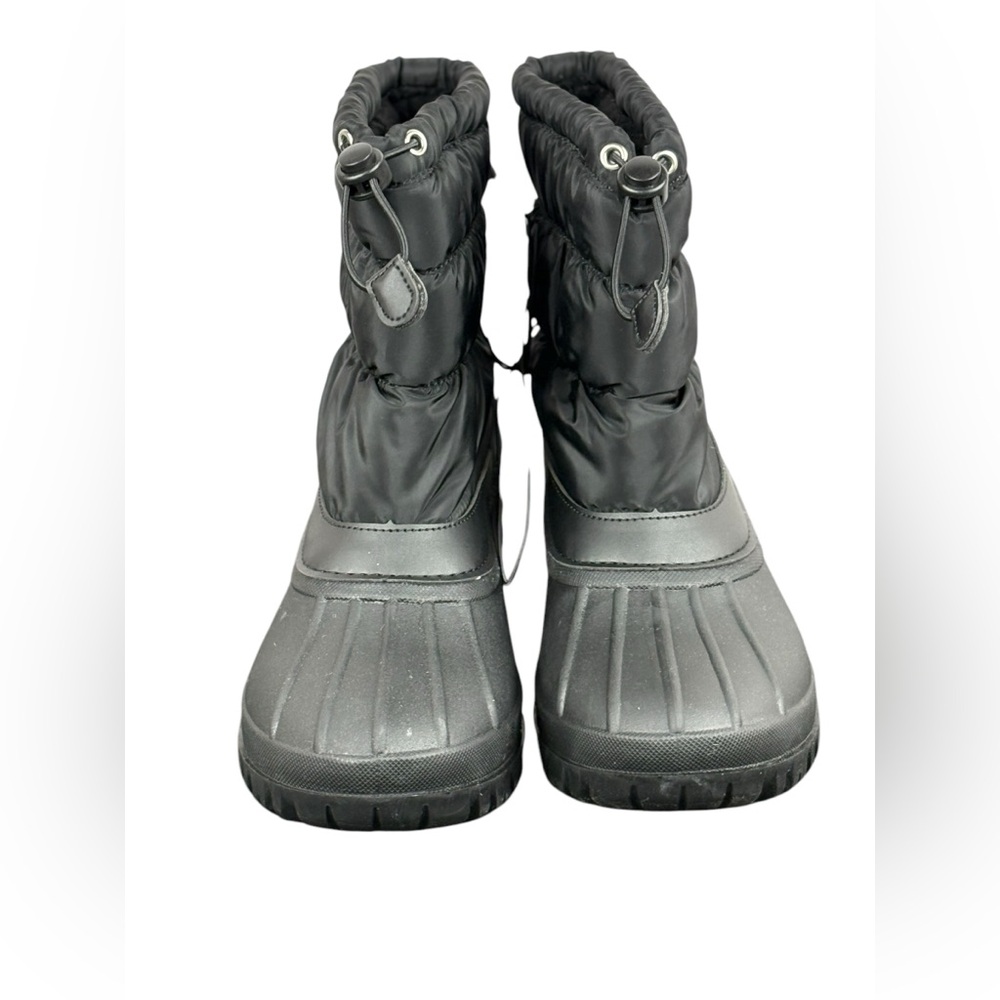 Chooka Women’s Nylon Puffer Snow Boot Black Size 8 Womens NEW with Box